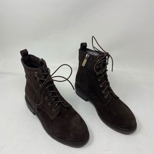 COPY - Aqua College Brown Suede Size 6M